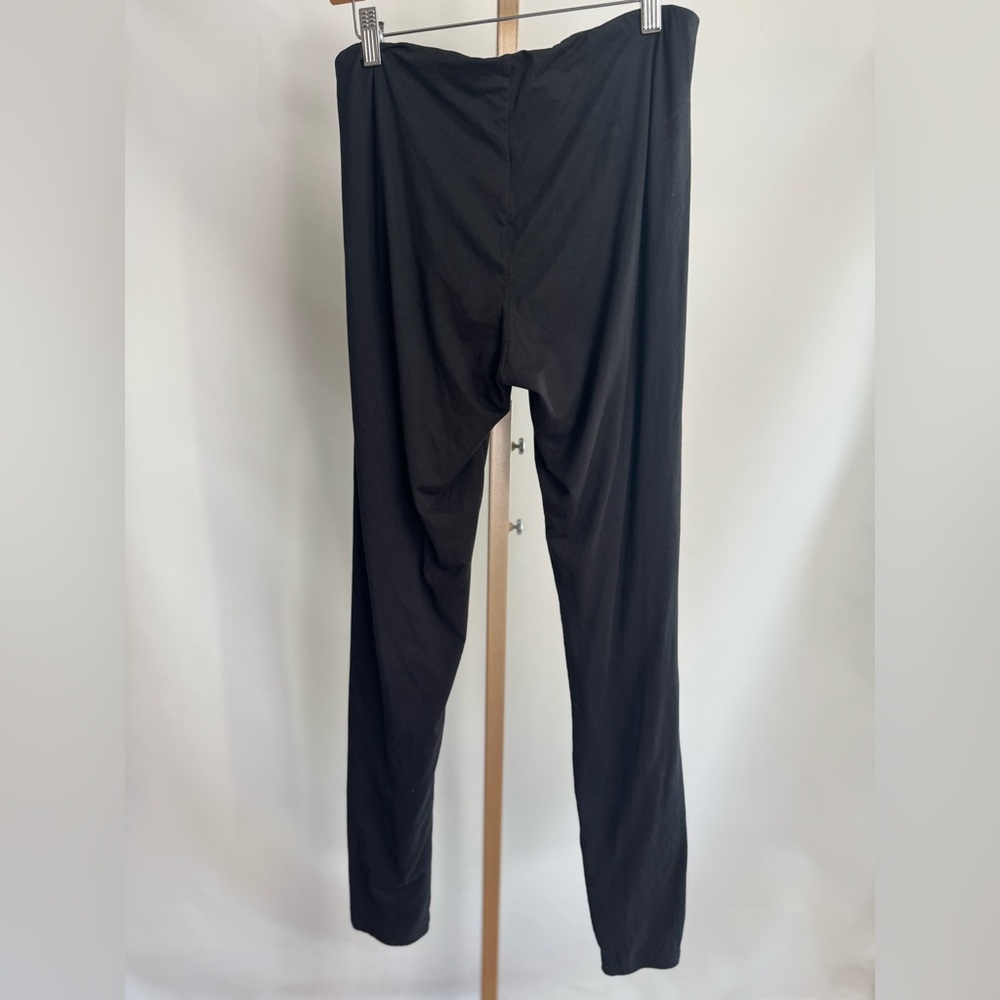 Naked Wardrobe Womens Size XL Leggings with Scooped Low Waist Front - Picture 4 of 8